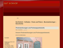 Tablet Screenshot of graf-reventlow.de